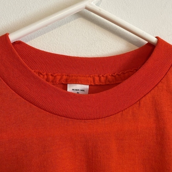 Retro Halloween VTG Pumpkin T-Shirt XL Orange Black Single Stitch Costume Spooky - Picture 10 of 16